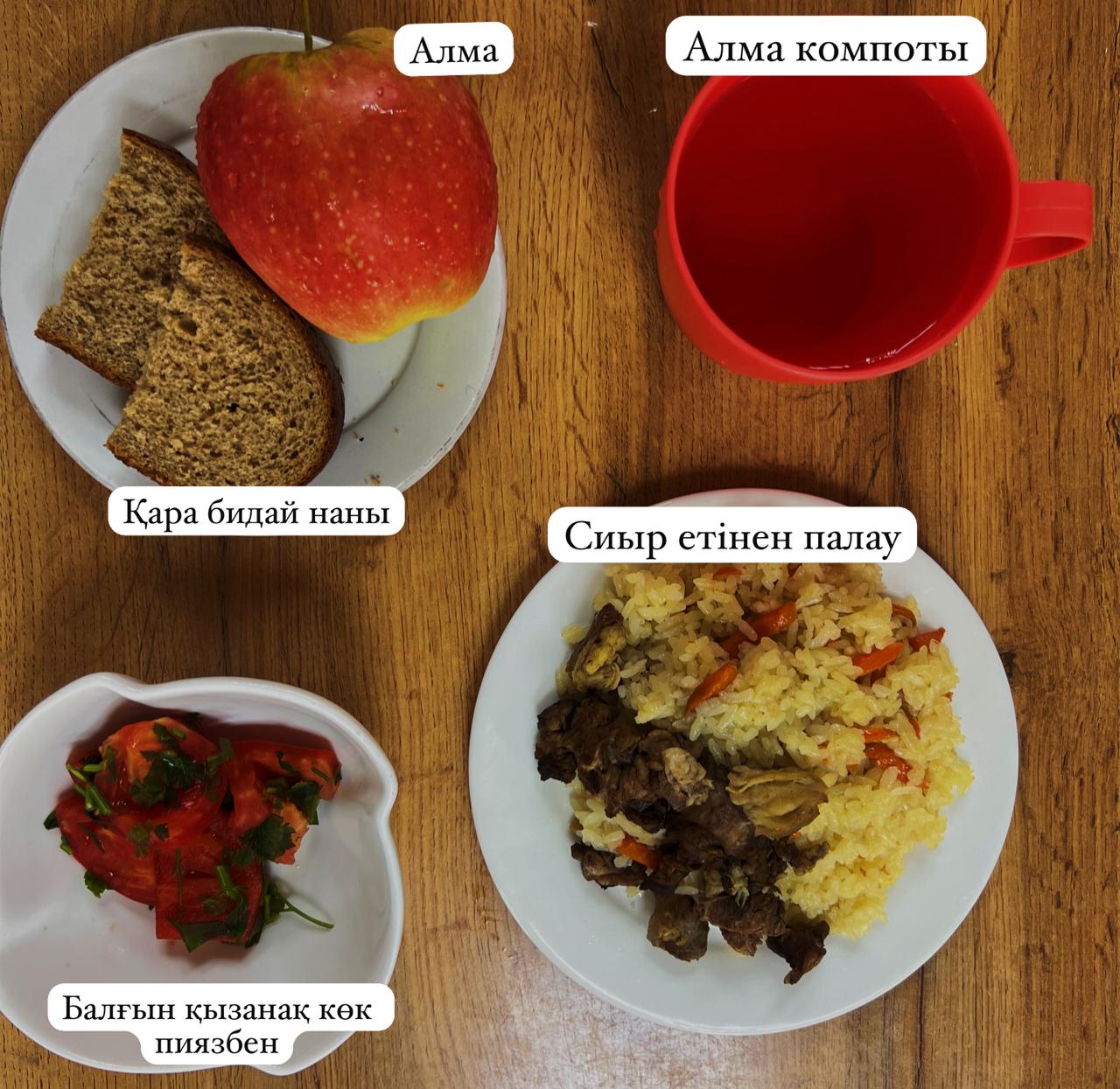 Ас мәзірі  06.10.2025ж